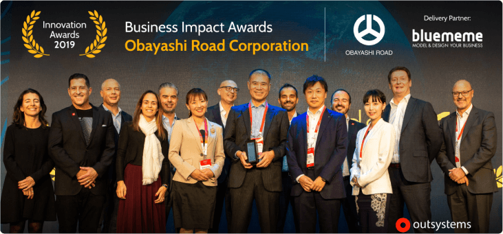 Vencedor do Innovation Awards — Bluememe